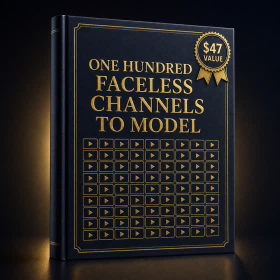 100 Faceless Channels to Model